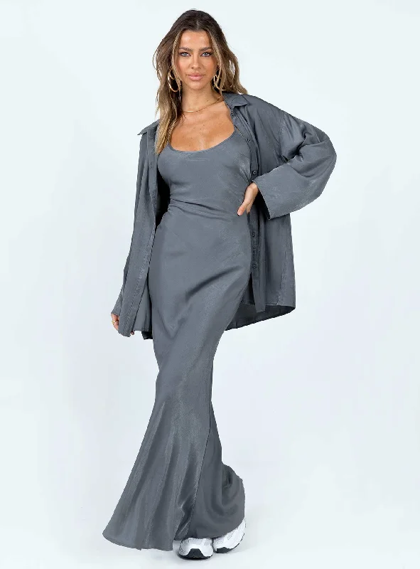 Callie Maxi Set Grey