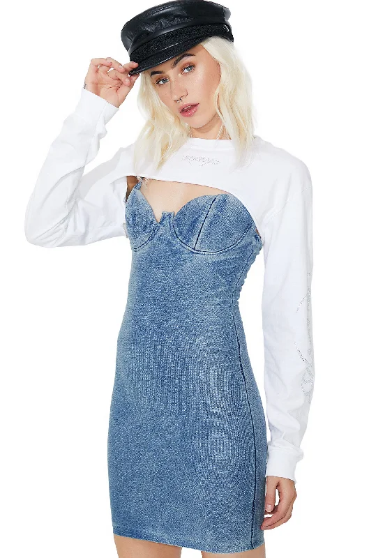 Nothin' To Lose Denim Dress