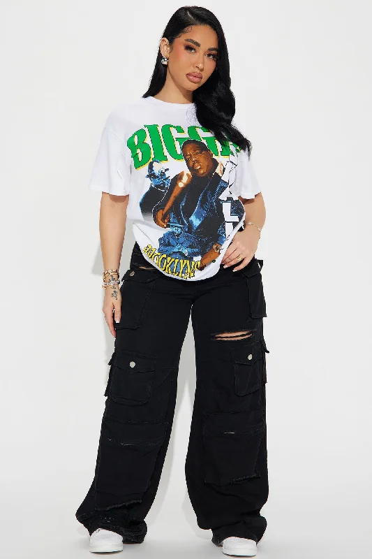 BIGGIE Big Poppa Tee - White