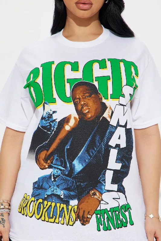 BIGGIE Big Poppa Tee - White