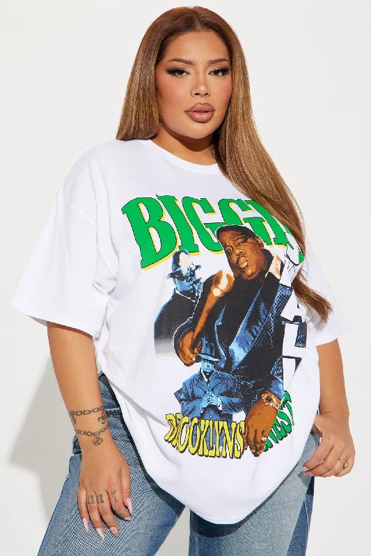 BIGGIE Big Poppa Tee - White