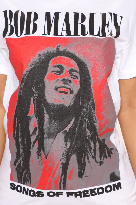 Bob Marley Songs Of Freedom Tee - White