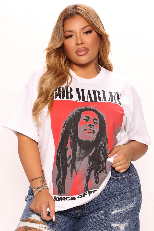 Bob Marley Songs Of Freedom Tee - White