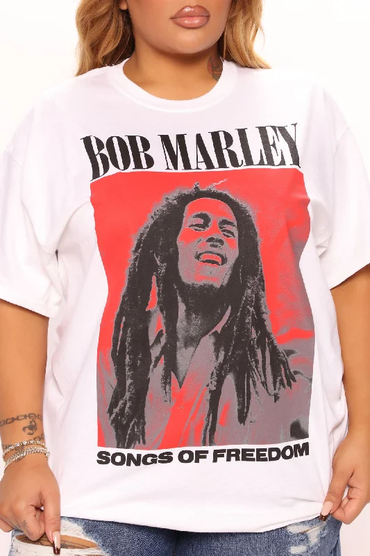 Bob Marley Songs Of Freedom Tee - White