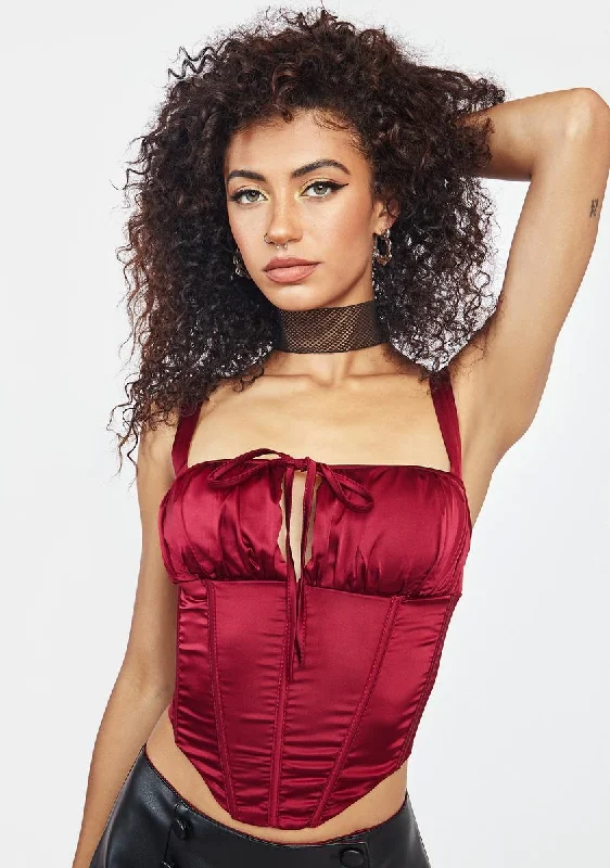 Do It My Way Corset Top