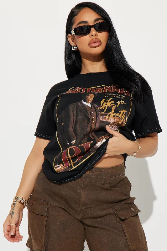 Life After Death Biggie Tee - Black Wash