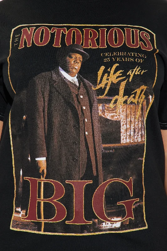 Life After Death Biggie Tee - Black Wash