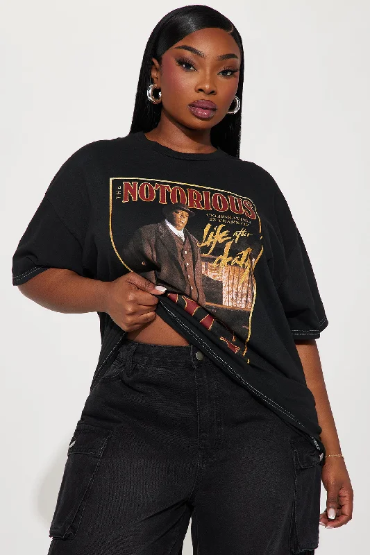 Life After Death Biggie Tee - Black Wash