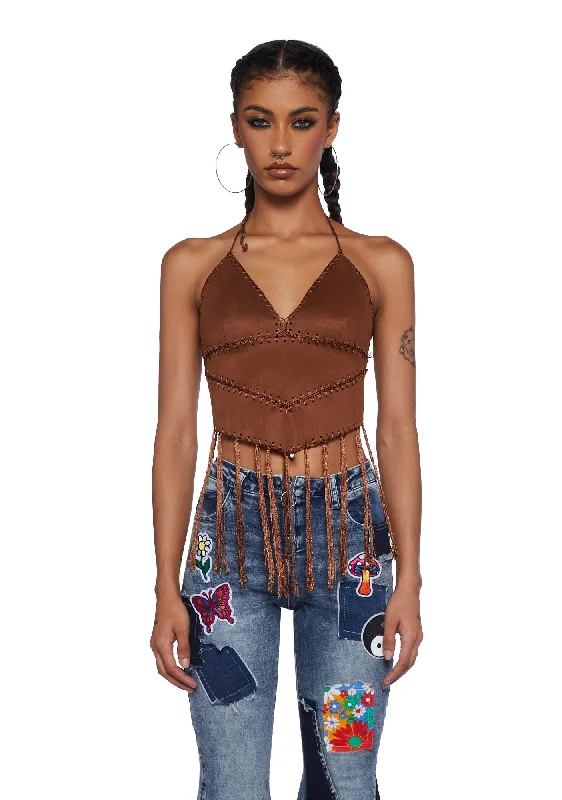 Rock On Halter Vest