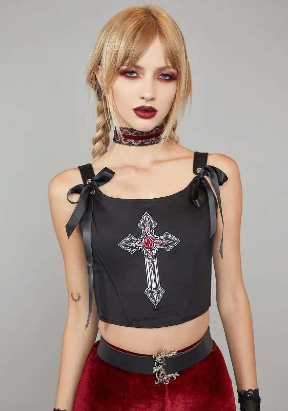 Sinful Sanctuary Corset Top