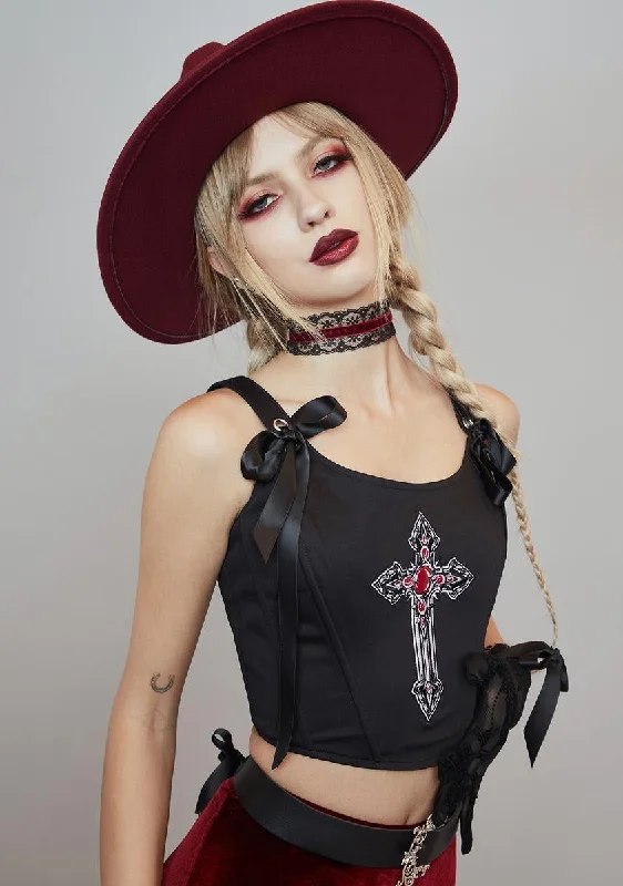 Sinful Sanctuary Corset Top