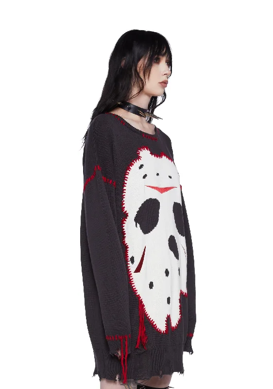 Vile Voorhees Oversized Sweater