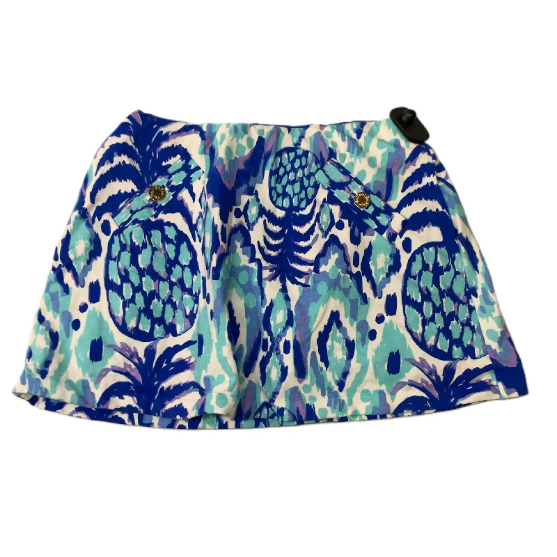 Blue & Purple  Skort Designer By Lilly Pulitzer  Size: Xxs