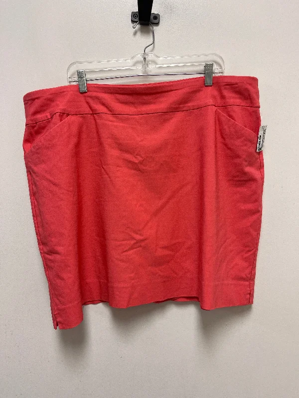 Coral Skort Charter Club, Size 22