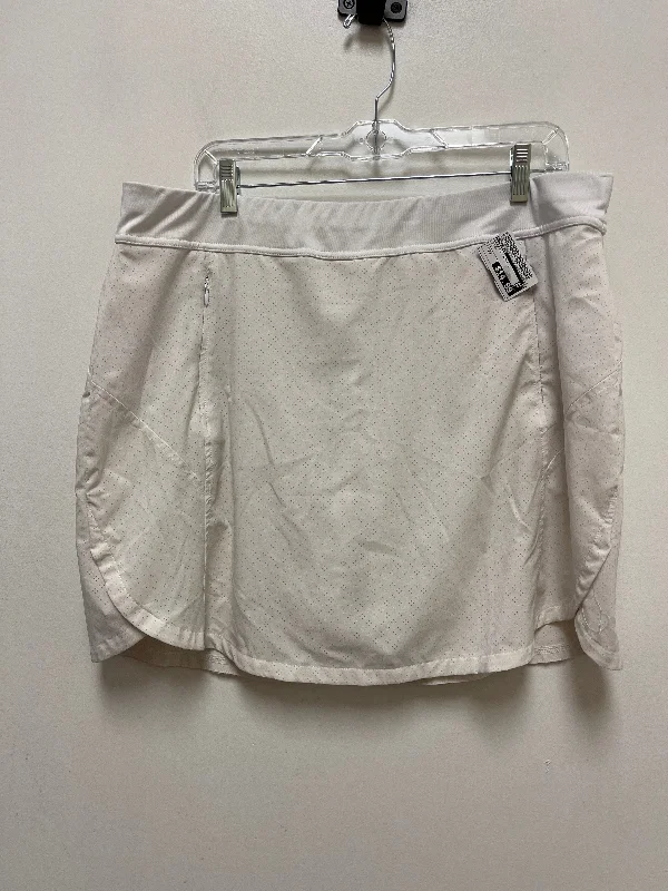 Cream Athletic Skort Callaway, Size 2x