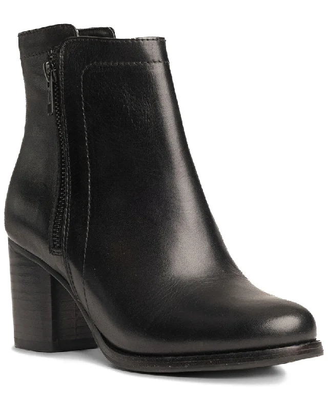 Frye Addie Double Zip Leather Bootie