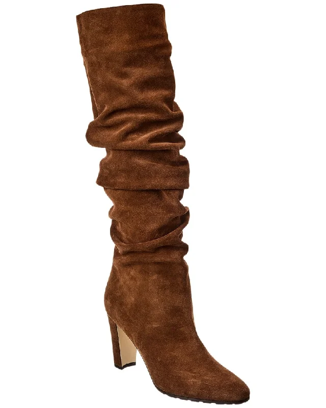 Manolo Blahnik Calassohi 90 Suede Knee-High Boot