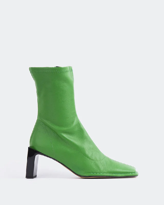 Martilo Green Leather Stretch