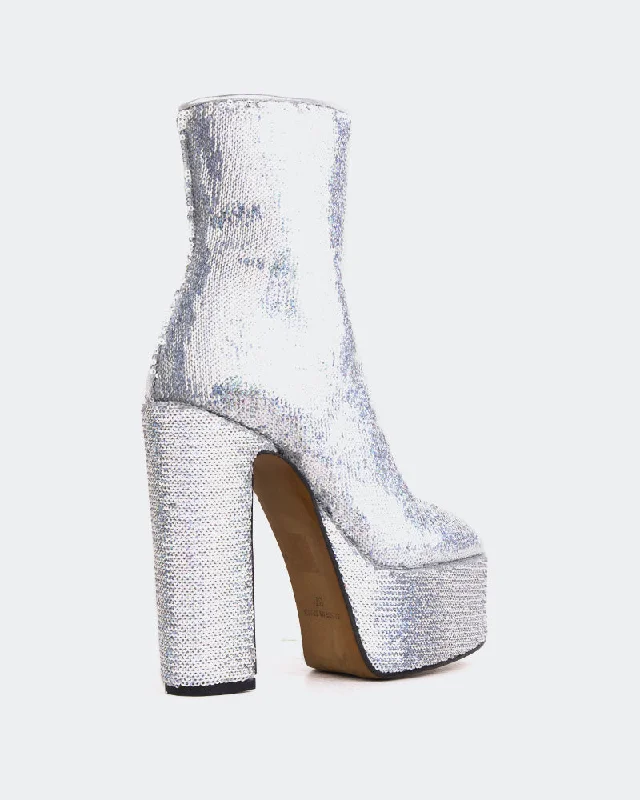 Novia Silver Sequins