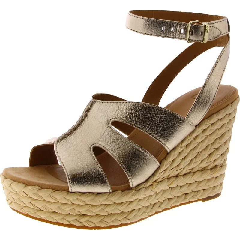 Womens Platform Open Toe Wedge Sandals