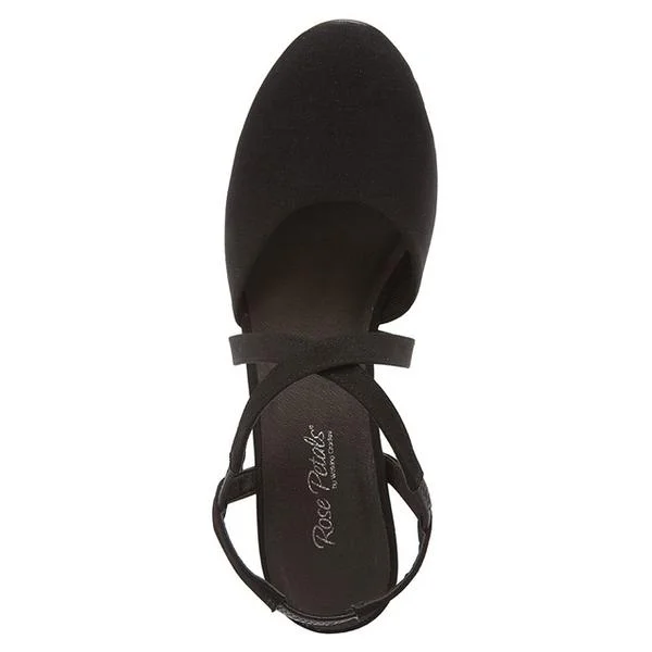 Walking Cradles Caliente Heel Black Micro (Women's)