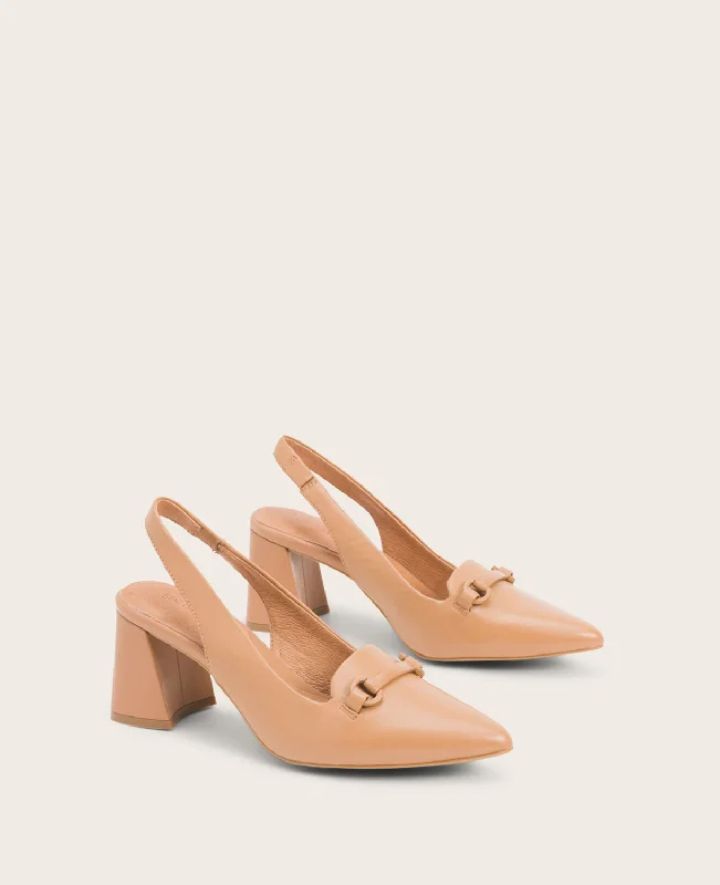 GENTLE SOULS - Dionne Leather Slingback Heel