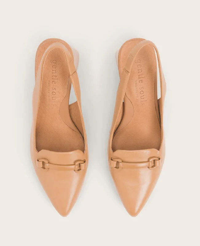 GENTLE SOULS - Dionne Leather Slingback Heel