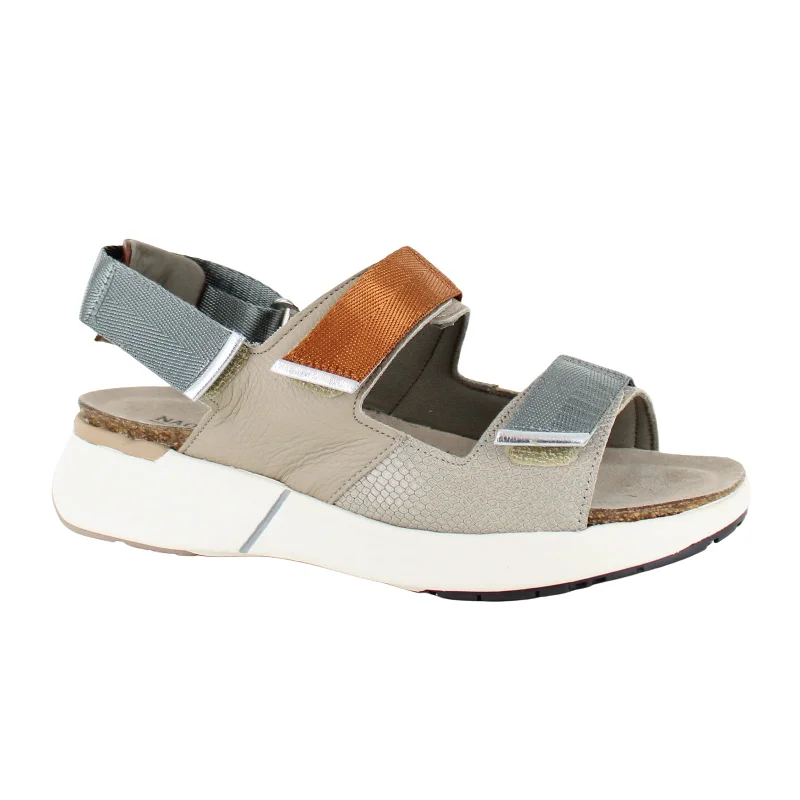 Naot Odyssey Active Sandal (Women) - Tan Grey/Ivory Woven