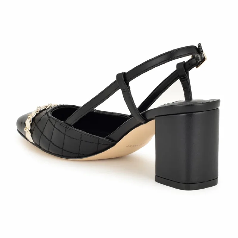 Nine West Women's Uround3 Black M