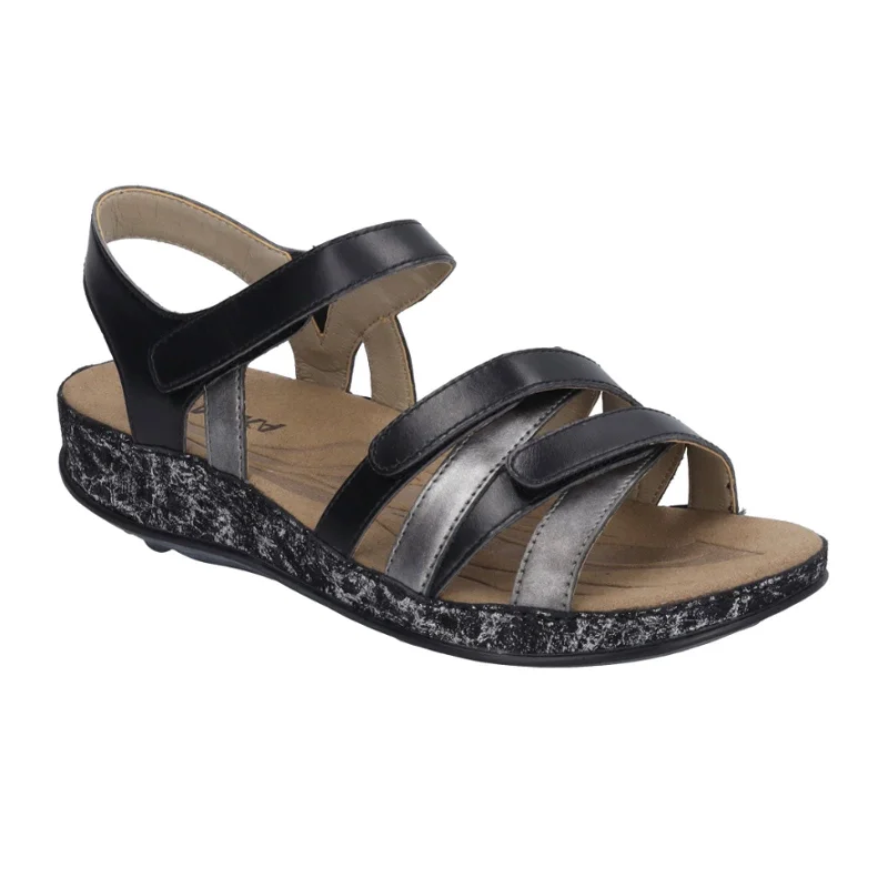 Romika Fidschi 74 Backstrap Sandal (Women) - Anthrazit