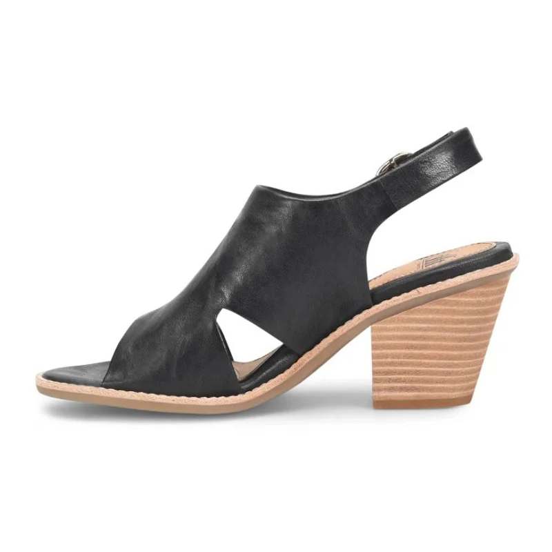 Sofft Mendi Slingback Sandal (Women) - Black