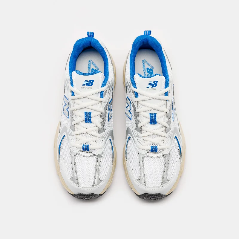 530 Sneaker in White/Blue Oasis