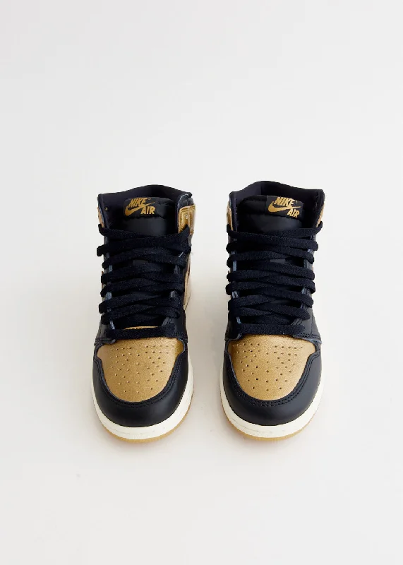 Air Jordan 1 High OG 'Metallic Gold' Sneakers (GS)