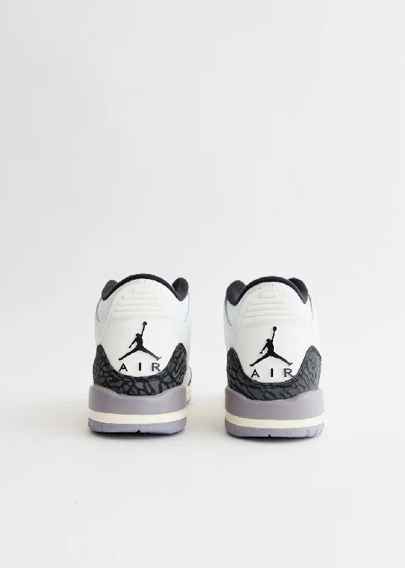 Air Jordan 3 Retro 'Cement Grey' Sneakers (GS)