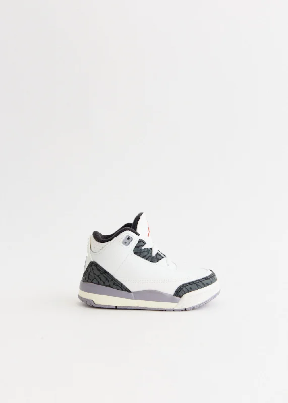 Air Jordan 3 Retro 'Cement Grey' Sneakers (TD)