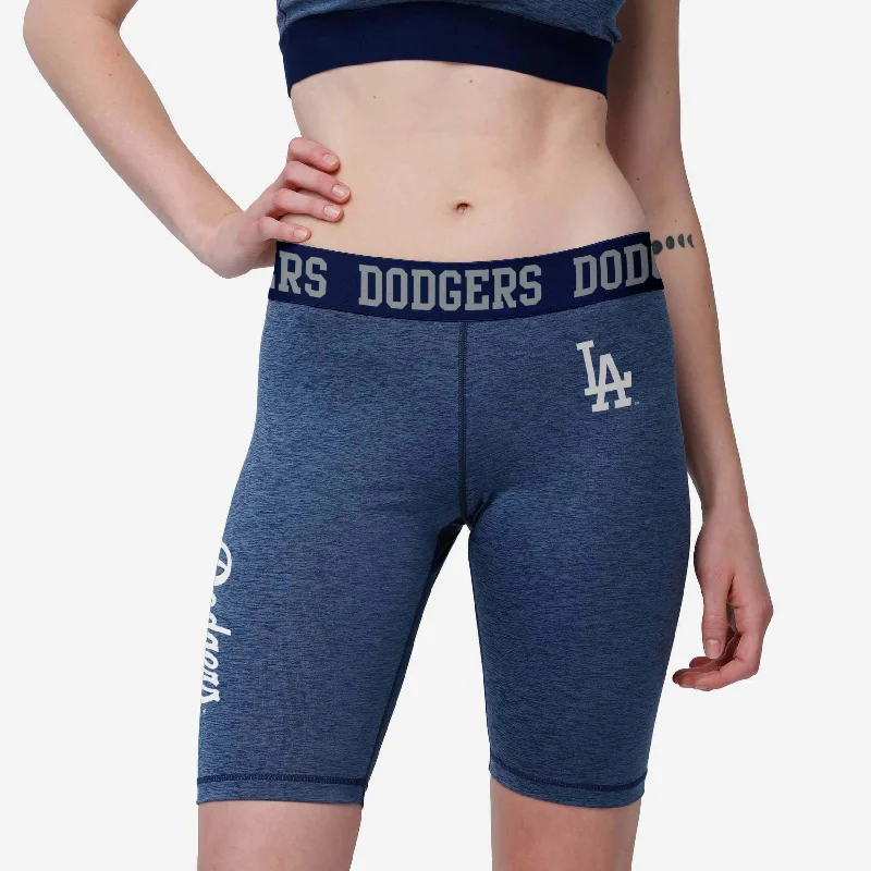 Los Angeles Dodgers Womens Team Color Static Bike Shorts