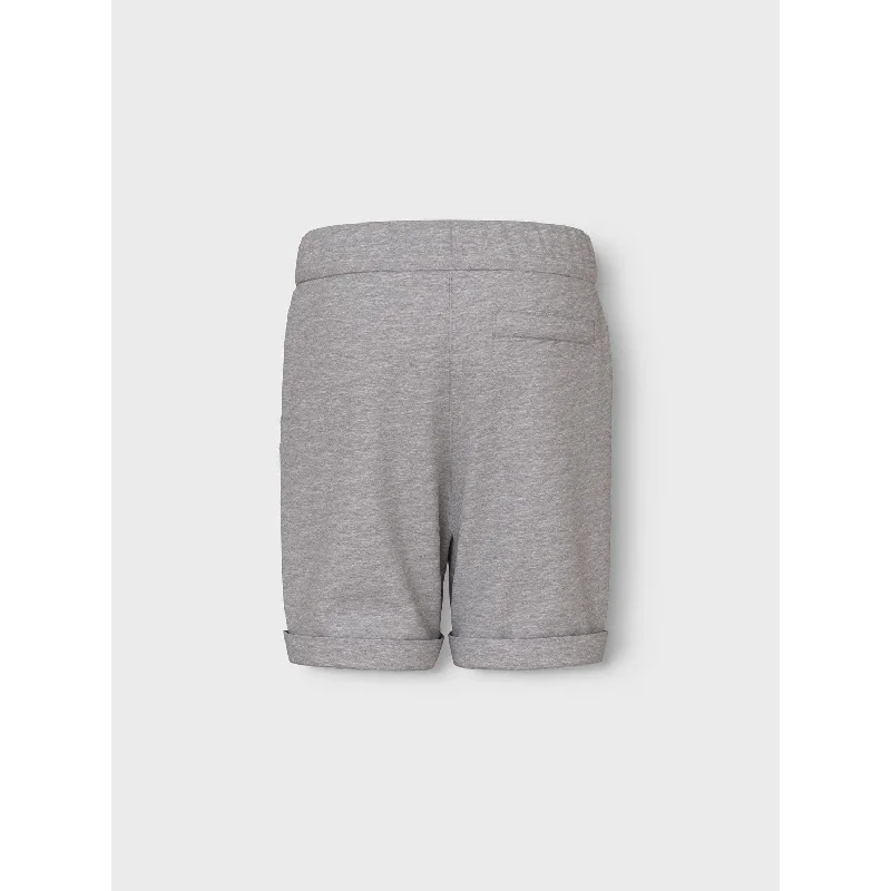 Name It Grey Melange Viking Long Shorts