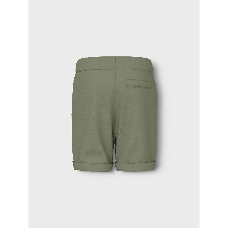 Name It Oil Green Viking Long Shorts