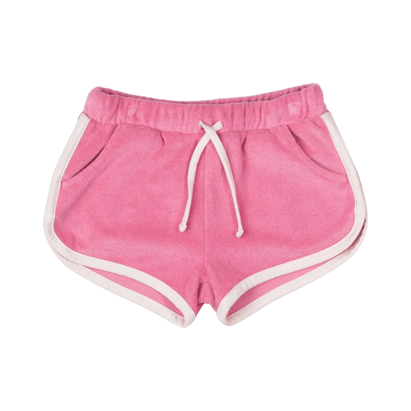 Rock Your Baby Pink Farrah Shorts (Size 3-12)