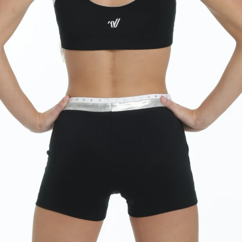 The Brooklyn Compression Short in Black