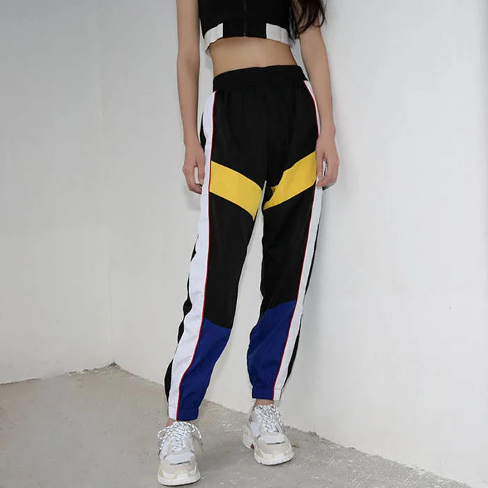 90s Kids Color Block Pants