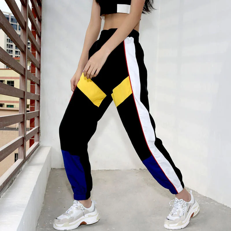 90s Kids Color Block Pants