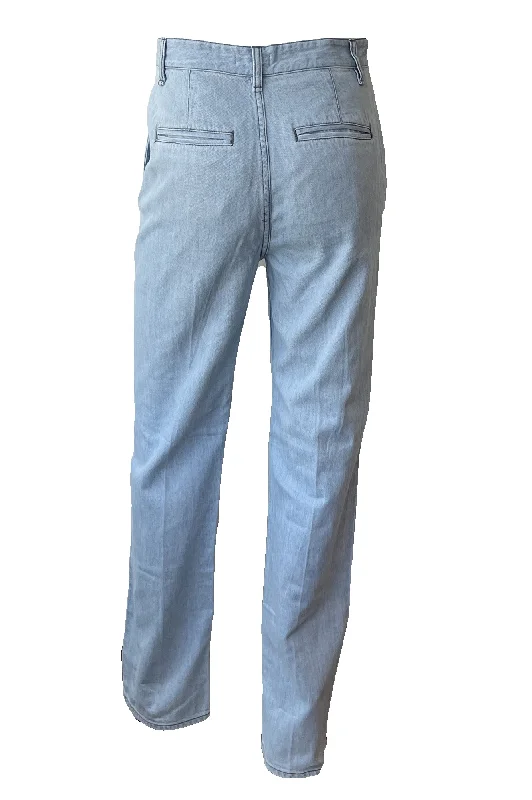 Alex Tailored Linen Straight Leg Jeans