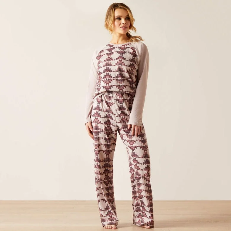 Ariat Women's Southwestern Print Starlight Pajama Set