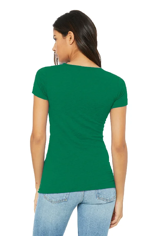 Bella + Canvas Womens The Favorite Short Sleeve Crewneck T-Shirt - Kelly Green