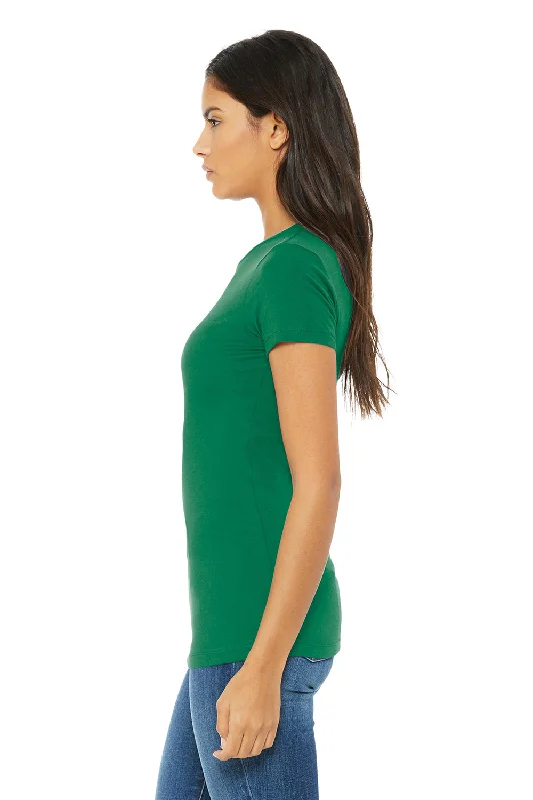 Bella + Canvas Womens The Favorite Short Sleeve Crewneck T-Shirt - Kelly Green