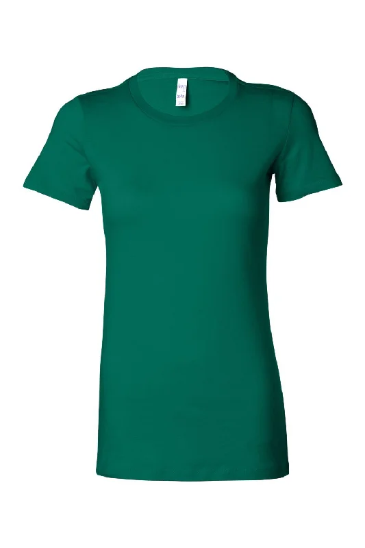 Bella + Canvas Womens The Favorite Short Sleeve Crewneck T-Shirt - Kelly Green