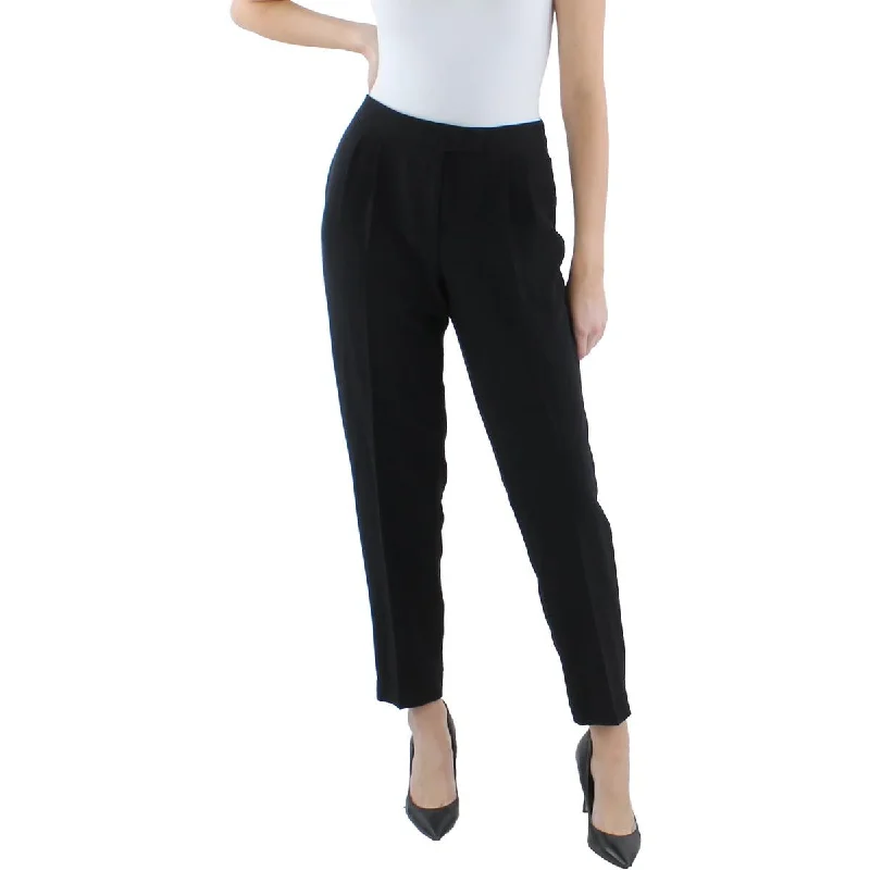 Womens Pleated Compression Dress Pants