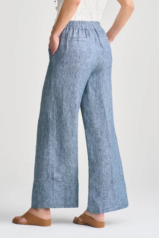 Twill Hemp Linen Pant