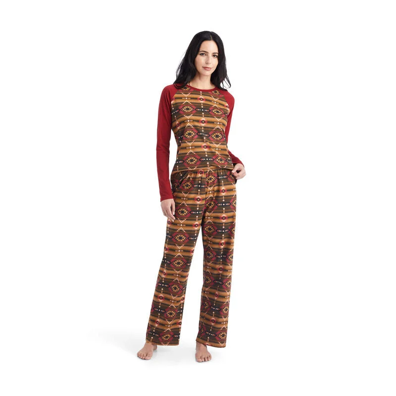 Ariat Women's Pajama Set Southwest Style Print